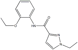 N-(2-ethoxyphenyl)-1-ethyl-1H-pyrazole-3-carboxamide Structure