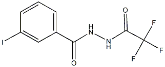 2,2,2-trifluoro-N'-(3-iodobenzoyl)acetohydrazide