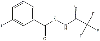 2,2,2-trifluoro-N'-(3-iodobenzoyl)acetohydrazide|