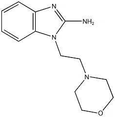 1-[2-(4-morpholinyl)ethyl]-1H-benzimidazol-2-amine|