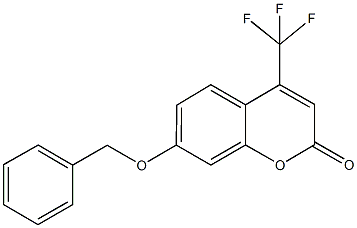 7-(benzyloxy)-4-(trifluoromethyl)-2H-chromen-2-one