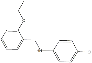 N-(4-chlorophenyl)-N-(2-ethoxybenzyl)amine Structure