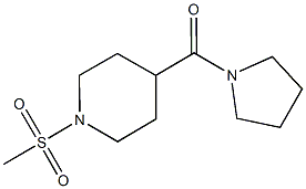 1-(methylsulfonyl)-4-(1-pyrrolidinylcarbonyl)piperidine