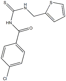 N-(4-chlorobenzoyl)-N'-(2-thienylmethyl)thiourea