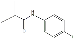 N-(4-iodophenyl)-2-methylpropanamide Structure