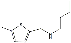 N-butyl-N-[(5-methyl-2-thienyl)methyl]amine 结构式