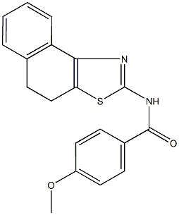 N-(4,5-dihydronaphtho[1,2-d][1,3]thiazol-2-yl)-4-methoxybenzamide