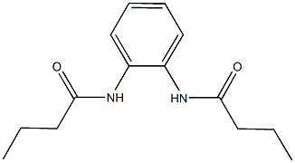 N-[2-(butyrylamino)phenyl]butanamide 结构式