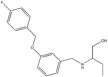 2-({3-[(4-fluorobenzyl)oxy]benzyl}amino)-1-butanol