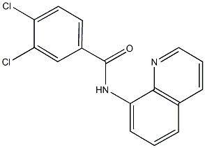 3,4-dichloro-N-(8-quinolinyl)benzamide Structure