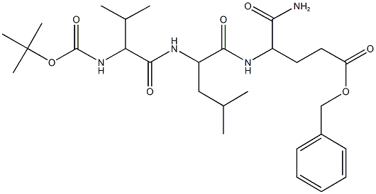 benzyl 12-(aminocarbonyl)-9-isobutyl-6-isopropyl-2,2-dimethyl-4,7,10-trioxo-3-oxa-5,8,11-triazapentadecan-15-oate