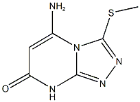 5-amino-3-(methylsulfanyl)[1,2,4]triazolo[4,3-a]pyrimidin-7(8H)-one