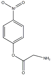 4-nitrophenyl aminoacetate Structure