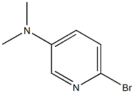 2-bromo-5-N-(dimethylamine)-pyridine Struktur