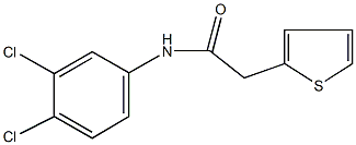 N-(3,4-dichlorophenyl)-2-thien-2-ylacetamide|