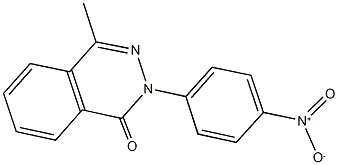  2-{4-nitrophenyl}-4-methyl-1(2H)-phthalazinone