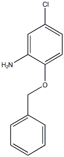 2-(benzyloxy)-5-chlorophenylamine Structure