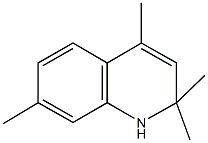 2,2,4,7-tetramethyl-1,2-dihydroquinoline 化学構造式