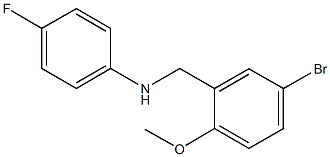 N-(5-bromo-2-methoxybenzyl)-N-(4-fluorophenyl)amine Structure