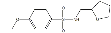 4-ethoxy-N-(tetrahydro-2-furanylmethyl)benzenesulfonamide