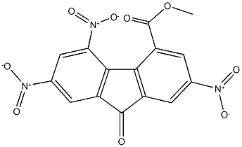 methyl 2,5,7-trisnitro-9-oxo-9H-fluorene-4-carboxylate