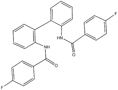 4-fluoro-N-{2'-[(4-fluorobenzoyl)amino][1,1'-biphenyl]-2-yl}benzamide|