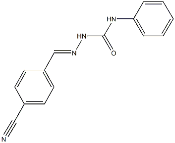 4-[2-(anilinocarbonyl)carbohydrazonoyl]benzonitrile|