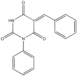 5-benzylidene-1-phenyl-2,4,6(1H,3H,5H)-pyrimidinetrione