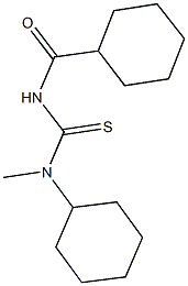 N-cyclohexyl-N'-(cyclohexylcarbonyl)-N-methylthiourea