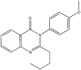 2-butyl-3-(4-methoxyphenyl)-4(3H)-quinazolinone