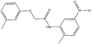 N-{5-nitro-2-methylphenyl}-2-(3-methylphenoxy)acetamide