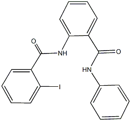 2-[(2-iodobenzoyl)amino]-N-phenylbenzamide 结构式