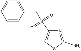 3-(benzylsulfonyl)-1,2,4-thiadiazol-5-ylamine|