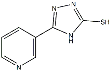 5-pyridin-3-yl-4H-1,2,4-triazol-3-yl hydrosulfide|