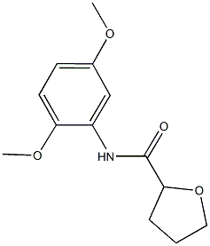 N-(2,5-dimethoxyphenyl)tetrahydro-2-furancarboxamide 结构式