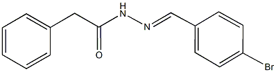  N'-(4-bromobenzylidene)-2-phenylacetohydrazide