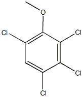 methyl 2,3,4,6-tetrachlorophenyl ether 结构式