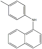 N-(4-methylphenyl)-N-(1-naphthyl)amine,,结构式