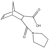 3-(1-pyrrolidinylcarbonyl)bicyclo[2.2.1]hept-5-ene-2-carboxylic acid