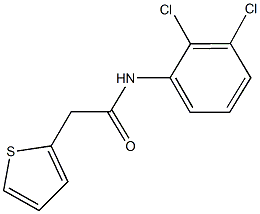 N-(2,3-dichlorophenyl)-2-(2-thienyl)acetamide Structure