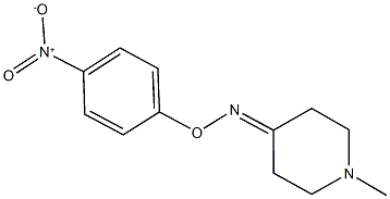 1-methyl-4-piperidinone O-{4-nitrophenyl}oxime|