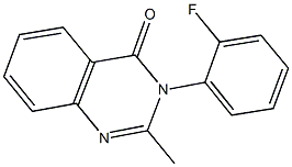 3-(2-fluorophenyl)-2-methyl-4(3H)-quinazolinone|