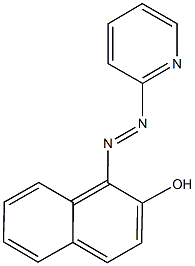 1-(pyridin-2-yldiazenyl)-2-naphthol 结构式