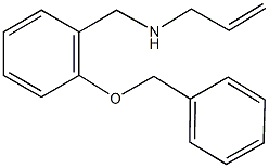 N-allyl-N-[2-(benzyloxy)benzyl]amine