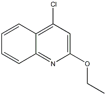 4-chloro-2-quinolinyl ethyl ether 结构式