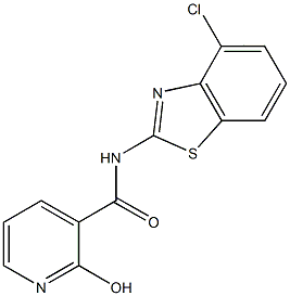 N-(4-chloro-1,3-benzothiazol-2-yl)-2-hydroxynicotinamide|