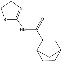 N-(4,5-dihydro-1,3-thiazol-2-yl)bicyclo[2.2.1]heptane-2-carboxamide