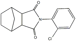 4-(2-chlorophenyl)-4-azatricyclo[5.2.1.0~2,6~]decane-3,5-dione Structure