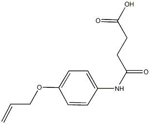  4-[4-(allyloxy)anilino]-4-oxobutanoic acid