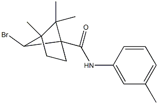 6-bromo-4,5,5-trimethyl-N-(3-methylphenyl)bicyclo[2.1.1]hexane-1-carboxamide Structure